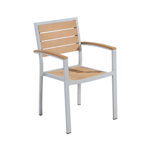 Série de chaises en bois d'extérieur incassables pour le jardin 【PWC-15605】