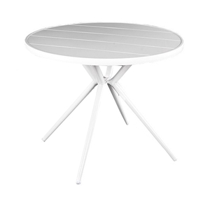 Table ronde en aluminium de restaurant de meubles de salle à manger 【Je peux-30019】